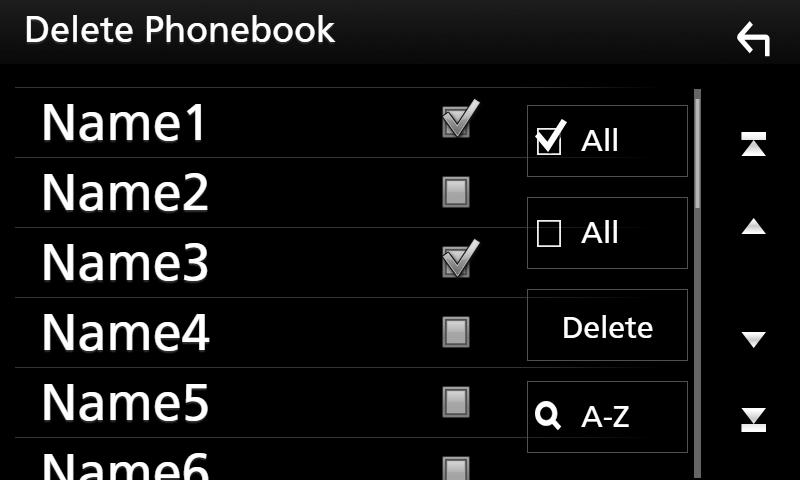[Add number from phonebook]: Επιλέξτε τον αριθμό προς προεπιλογή με αναφορά στο «Κλήση μέσω του τηλεφωνικού καταλόγου».