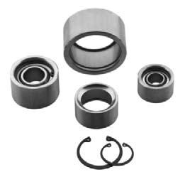 M-SB / F-SB 3-PIECE, COMMERCIAL, SINTERED BRONZE 52100 STEEL LOW CARBON STEEL Rc 56 MIN.