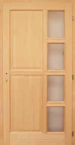 vrata sa dovratnikom 2UV4S 105x207, jela/smreka, dovratnik 56