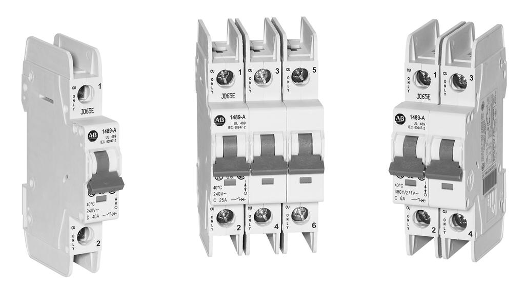 Bulletin 489 UL489 Circuit Breakers