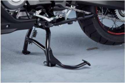 990D0-28K10-000 200,32 Επέκταση του πλευρικού stand Αλουµίνιο/Ανοξείδωτο ατσάλι, µε λογότυπο V-Strom Προσθέτει σταθερότητα όταν σταθµεύετε