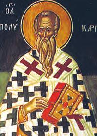 Ὁ Ἀποστολι κὸς πατήρ, Ἅγιος ολύκαρπος Σμύρνης,