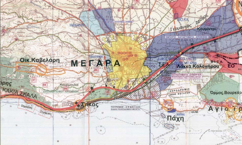 ΤΕΧΝΟΛΟΓΙΚΟ ΕΚΠΑΙΔΕΥΤΙΚΟ ΙΔΡΥΜΑ ΠΕΙΡΑΙΑ ΤΜΗΜΑ ΠΟΛΙΤΙΚΩΝ ΔΟΜΙΚΩΝ ΕΡΓΩΝ ΤΟΜΕΑΣ Α ΠΤΥΧΙΑΚΗ ΕΡΓΑΣΙΑ ΠΟΛΕΟΔΟΜΙΚΗ ΕΡΕΥΝΑ ΚΑΤΑΓΡΑΦΗ ΣΤΑ ΜΕΓΑΡΑ ΣΤΑ ΠΛΑΙΣΙΑ ΤΩΝ ΣΤΟΧΩΝ ΤΟΥ «ΑΣΤΙΚΟΥ ΠΑΡΑΤΗΡΗΤΗΡΙΟΥ ΒΙΟΜΗΧΑΝΙΚΩΝ