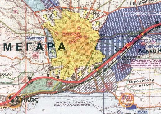 Η περιοχή της παράκτιας ζώνης της Βαρέας Μεγάρων, αποτελεί χαρακτηριστικό παράδειγμα παράκτιας περιοχής και βρίσκεται εκτός σχεδίου πόλεως.