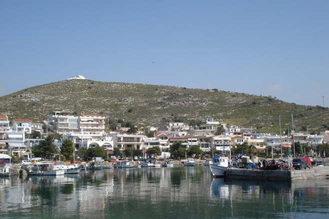 του λοφίσκου βρίσκεται το