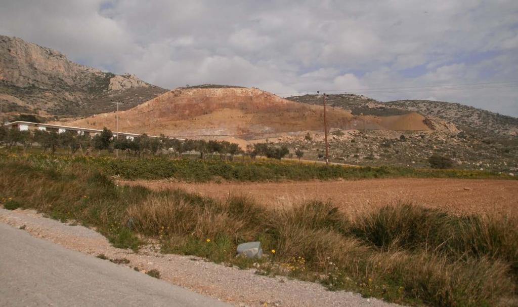 Εικόνα 96 Η μορφολογία της περιοχής έχει επηρεαστεί