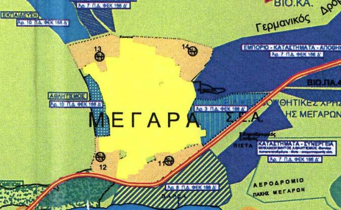 2.5 Βιομηχανική Περιοχή Βαρέα Η περιοχή οριοθετείται δυτικά του Δήμου