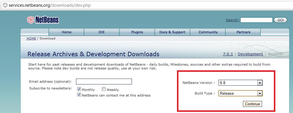 3 Εγκατάσταση NetBeans Η βασική πλατφόρμα για τις υλοποιήσεις που θα