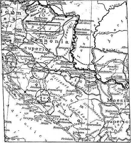 Додатак 2 СРБИ НА ЦЕЛОЈ ТЕРИТОРИЈИ БАЛКАНА И АУСТРИЈЕ Ha овом исечку карте "Подунавље" (G.