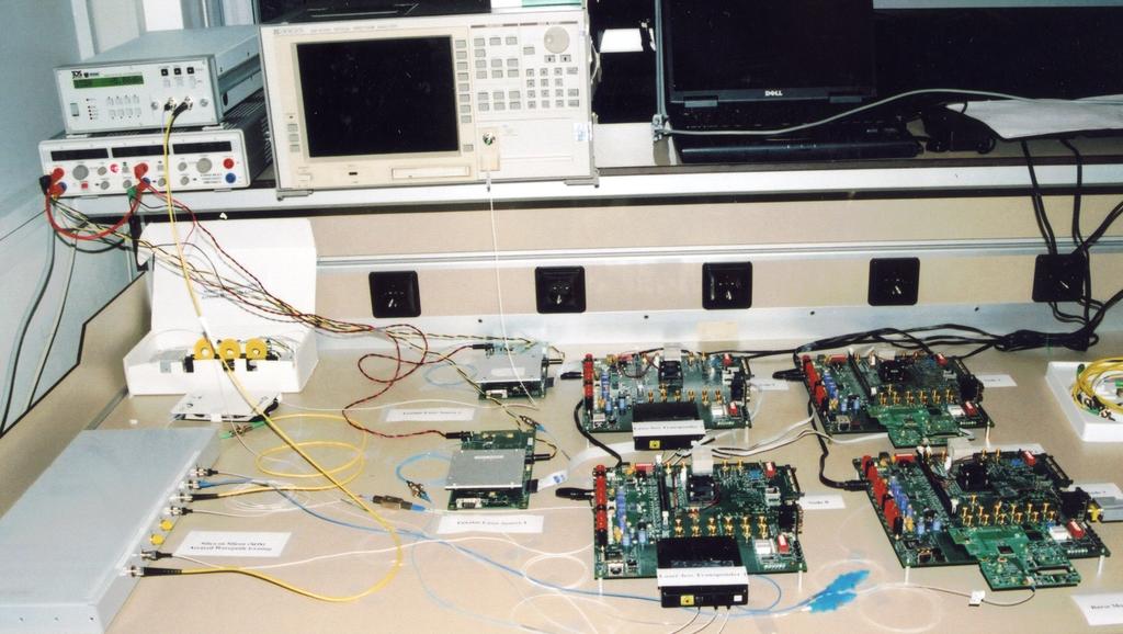 Εφαρμογές με χρήση FPGA SOI AWG Tunable Lasers