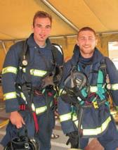 Ljudje in dogodki Na najtežjem gasilskem tekmovanju Žiga Burgar, Boštjan Burgar in Jure Lombar so bili na Firefighter Combat Challangu, najtežjem gasilskem tekmovanju, ki je v Radovljici potekalo