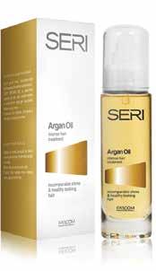 Argan oil intensive hair treatment is absorbed rapidly by the hair, which seems to transform and get nourished before your eyes. It leaves no residue, just gives a vibrant shine to your hair.