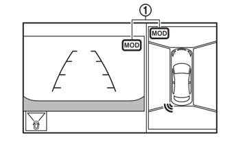 κινούμενες σκιές κλπ. Το σύστημα MOD μπορεί να μην λειτουργήσει κανονικά ανάλογα με την ταχύτητα, την κατεύθυνση, την απόσταση ή το σχήμα των κινούμενων αντικειμένων.