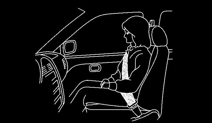 Αυτή είναι η θέση που θα πρέπει να χρησιμοποιείται όταν κάθεται κάποιος στο κάθισμα του αυτοκινήτου.