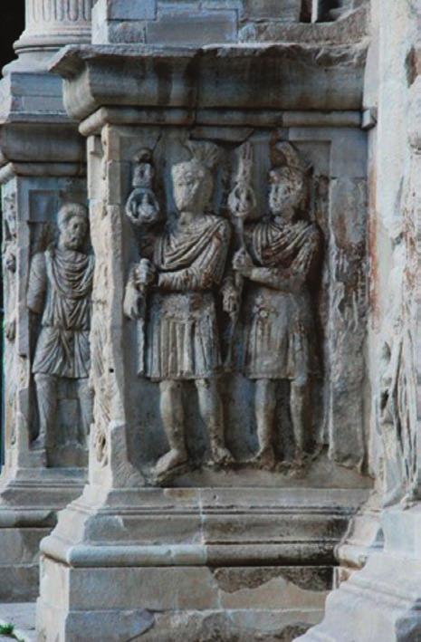 194 Горан Јанићијевић Сл. 4 Рељефи Константиновог славолука Fig. 4 Reliefs on Constantine s triumphal Arch.