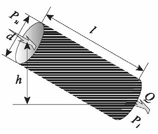Bernoulijeva jednadžba Bernoulijeva jednadžba vrijedi za laminarna strujanja fluida. Za opis turbulentnog strujanja potrebno je uzeti u obzir određene koeficijente.
