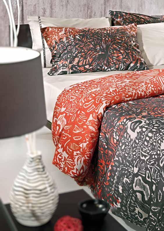 suede digital print callisto chilli Σετ σεντόνια 100% cotton satin, διάσταση 240