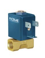 Flow stops as soon as just when the coil is deactivated. Sizes: 1/4-5/8 SAE & 1/4-1.
