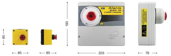 Τροφοδοσία: 230V, 50Hz Μπαταρία: 12VDC NI-MH 00mAh, χρόνος α φόρτισης:1 ώρες, αυτονομία: 14 ώρες Βαθμός στεγανότητας: IP43 Θερμοκρασία λειτουργίας: -5 C/+45 C Ένταση ηχητικής ειδοποίησης: 95dB στο 1m