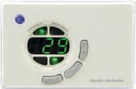 Lightening indication for smooth operation. Y307 Θερμοστάτης Xώρου Ψηφιακός Υ307 Διπλή ένδειξη της θερμοκρασίας, ένδειξη ώρας, επιλογή θέρμανσης / ψύξης, δυνατότητα reset, λειτουργία χρονοδιακόπτη.