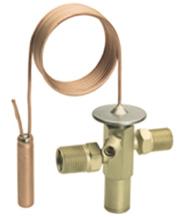 TMX Series Thermostatic expansion valves Flica-Honeywell Series TMX Thermostatic Expansion Valve with interchangeable orifice cartridges. Solder TMXL or flare TMXB base. Adjustable superheat setting.