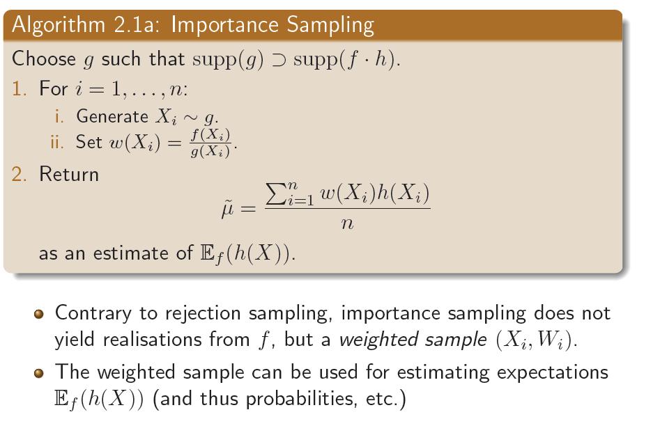 Importance Sampling