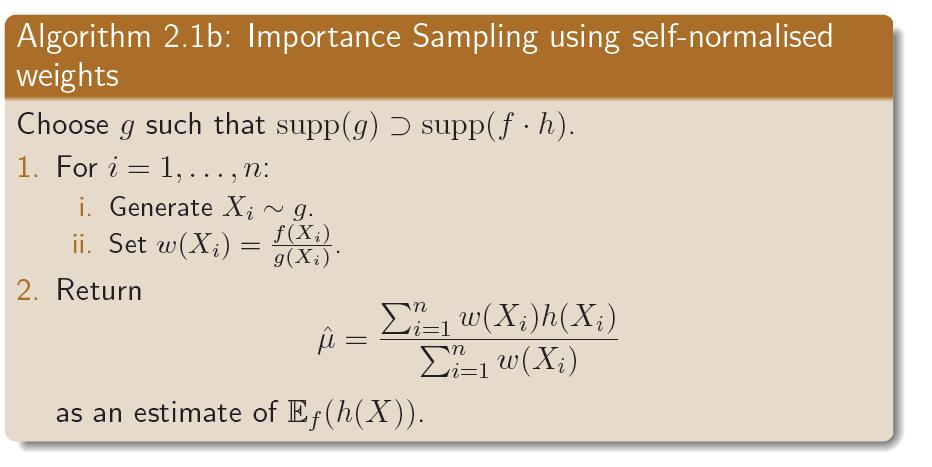 Importance Sampling