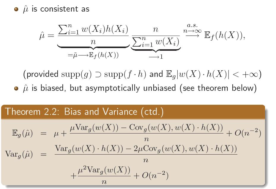 Importance Sampling Basic