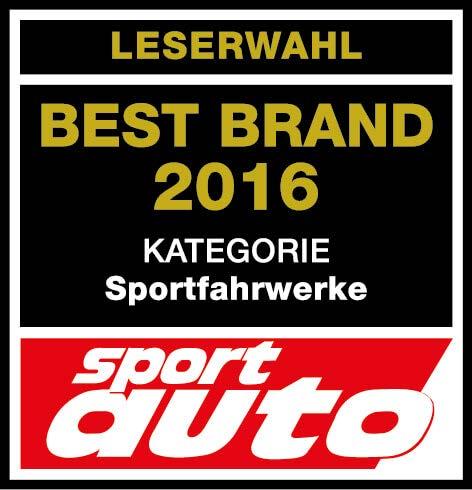 Ο νικητής τα παίρνει όλα: 1η θέση για BILSTEIN σε δυο κατηγορίες 10η νίκη στη σειρά: οι αναγνώστες του Γερμανικού περιοδικού αυτοκινήτων «sport auto» ψήφισαν BILSTEIN για «Best Brand» του 2016 Φέτος