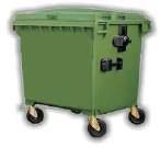 LIFE - EWAS Mixed solid waste Recyclables Glass (Paper Plastic Metals) 1100 L 1100 L 660 L