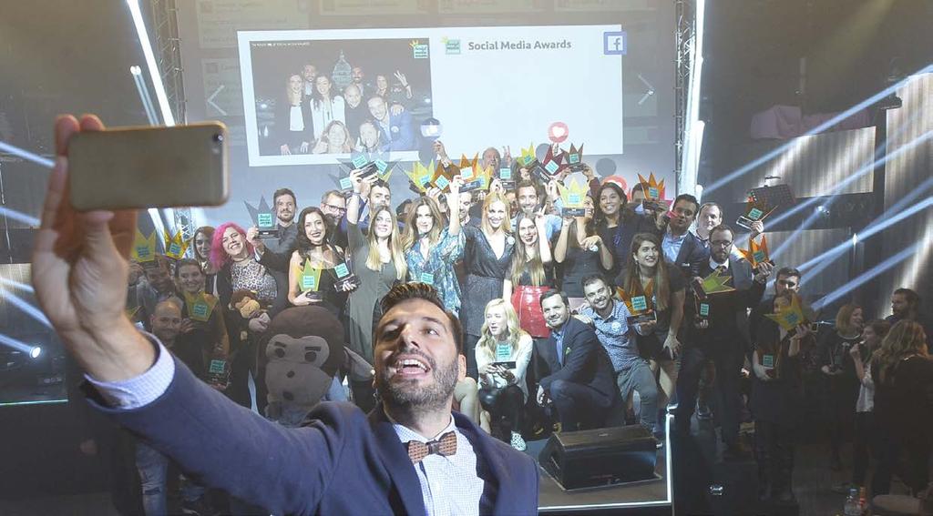 τελετή απονομής των Social Media Awards 2016, η μεγαλύτερη διοργάνωση για τα social media, πραγματοποιήθηκε χθες Τρίτη 8 Νοεμβρίου, στο The House of Social Media Awards