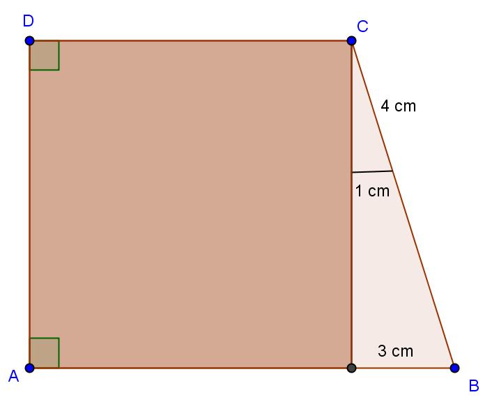 6. Duljina osnovice jednakokračnoga trokuta je 0 cm, a kraka 4 cm. Kolika je duljina visine toga trokuta? Rezultat zaokružite na cijeli broj. A. 9 cm B. cm C. cm D. 5 cm 7.