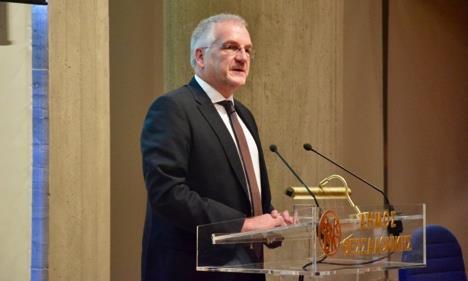 Ο Παυσανίας Παπαγεωργίου, Γενικός Γραμματέας Δια Βίου Μάθησης & Νέας Γενιάς του Υπουργείου Παιδείας, Έρευνας και Θρησκευμάτων, χαιρέτησε την πρωτοβουλία.