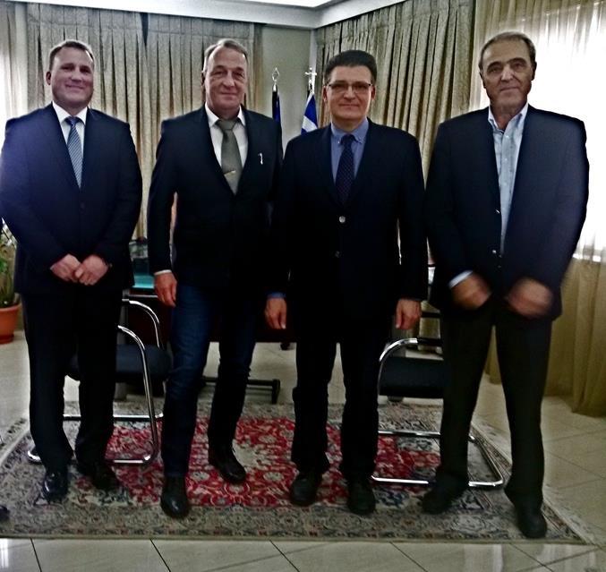 8 έως 10 Μαρτίου 2017: Αλεξανδρούπολη «Η Αλεξανδρούπολη είναι εξαιρετικά πολύτιμη από στρατηγική άποψη» Με την επίσκεψη του Υφυπουργού Χανς-Γιοάχιμ Φούχτελ στην Αλεξανδρούπολη, το πεδίο συνεργασίας