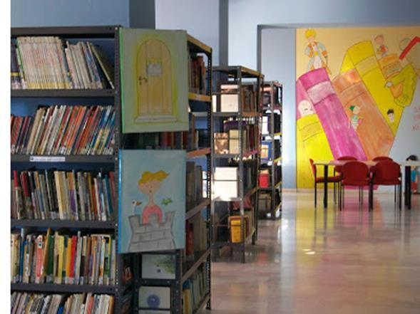 Εικόνα 102 Πολιτιστικό κέντρο Μελίνας Μερκούρη, χώρος βιβλιοθήκης 3.
