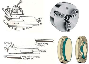 Ερώτηση: Τα κοπτικά εργαλεία ανάλογα με το μέγεθός τους και το μέγεθος του τόρνου είναι δυνατόν να στερεωθούν: Διαθέσιμες απαντήσεις: στη μανέλα ή απευθείας επάνω στον εργαλειοδέτη στο τσοκ στο πλατώ