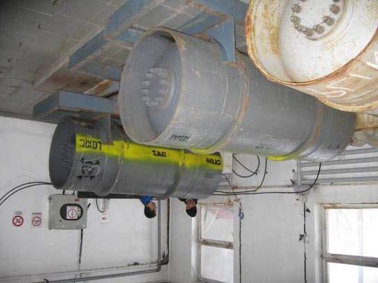 Material conducte: beton, otel si fontă. Extinderea acestui sistem s-a realizat pentru alimentarea cu apa a fostelor mari industrii.