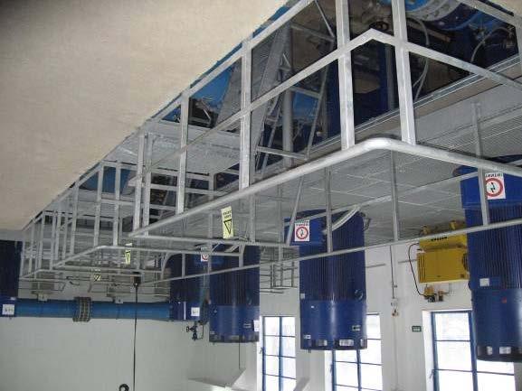 Focuri 1x750 mc, panouri metalice, suprateran 2004 b) Statii de pompare Există 4 statii de pompare principale pentru alimentarea orasului Iasi: Păcurari, Aurora, Mijlociu si Chirita.