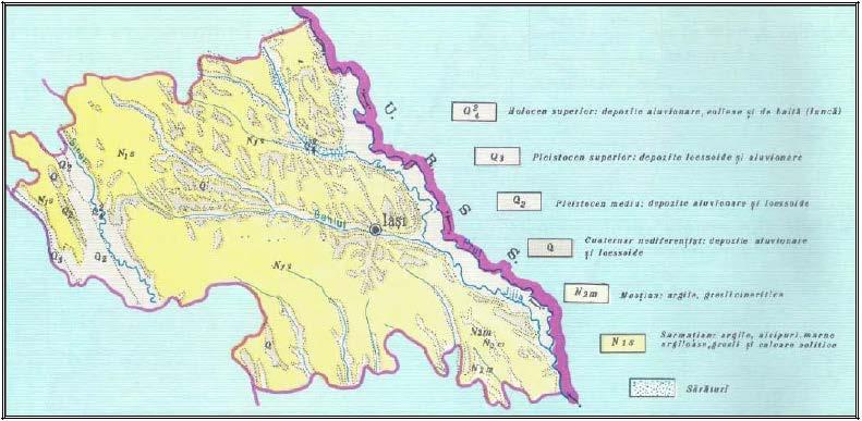 (Sursa:Enciclopedia geografica a Romaniei - Grigore Posea, 1982) Figura Nr.