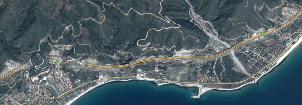 Η ΕΠΙΛΟΓΗ ΤΗΣ ΠΕΡΙΟΧΗΣ ΕΡΕΥΝΑΣ Κριτήριο για την επιλογή της περιοχής έρευνας αποτέλεσε μία σειρά αστοχιών σε ανοιχτά ορύγματα κατά μήκος του τμήματος 11.