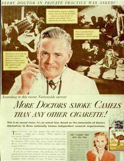 Social Norms and Tobacco Our attitudes have changed, but Things