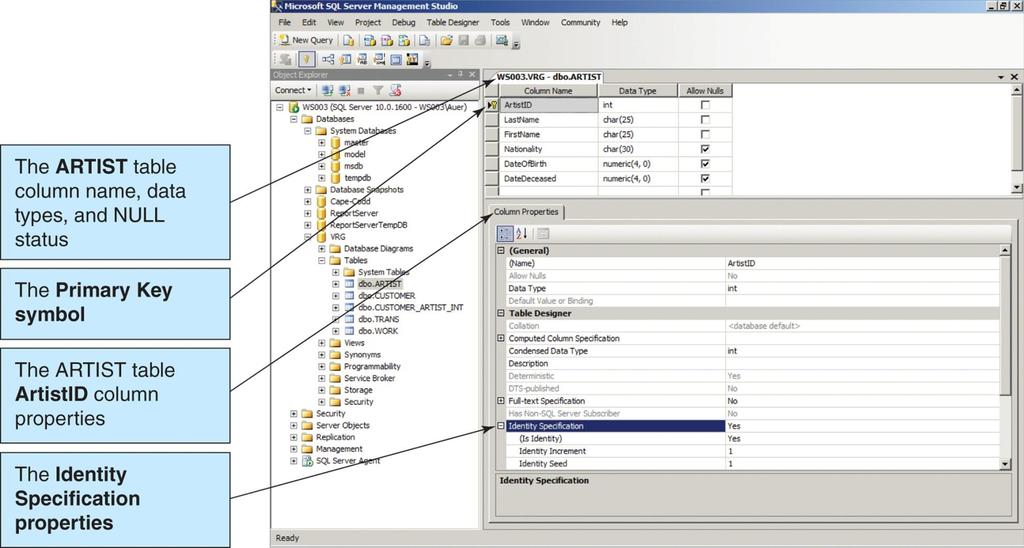 ΕΜΦΑΝΙΣΗ ΡΙΝΑΚΩΝ MICROSOFT SQL