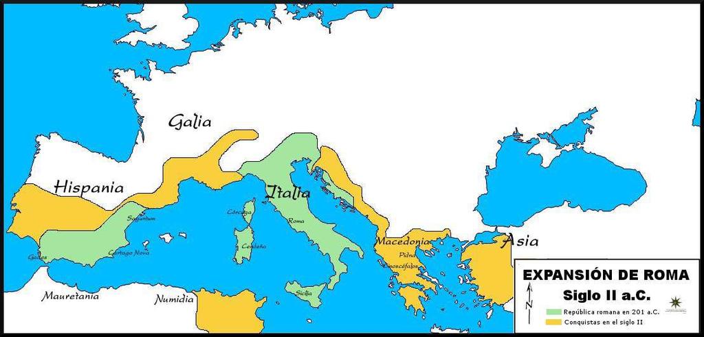 de Macedonia quedó dividido en cuatro repúblicas independientes entre sí.