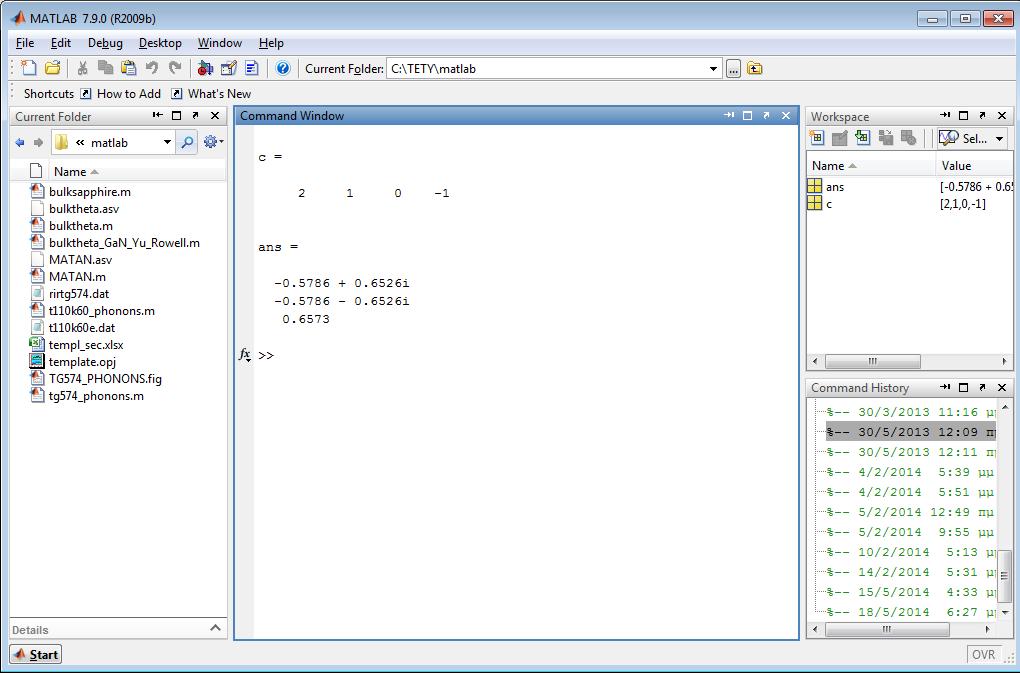 Command Window