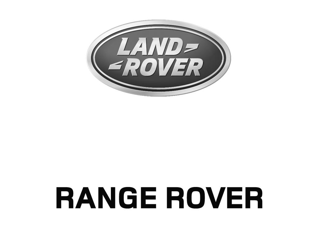 ΣΥΜΠΛΗΡΩΜΑ ΕΓΧΕΙΡΙ ΙΟΥ Οι παρακάτω πληροφορίες θα πρέπει να διαβαστούν σε συνδυασμό με το Εγχειρίδιο ιδιοκτήτη Range Rover (LRL 34 02 61 131).