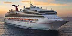 5/6ήμερη 8/9ήμερη Μπαχάμες από Ορλάντο Carnival Sunshine 1 Πορτ Κανάβεραλ, Ορλάντο, Αμερική - 16:00 3 Χαφ Μουν Κέι, Μπαχάμες 08:00 17:00 Νάσαου, Μπαχάμες 08:00 17:00 5 Φρίπορτ, Γκραντ Μπαχάμα 08:00