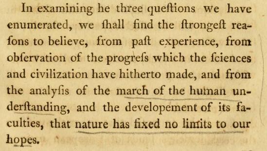 Nicolas de Condorcet (1743-1794) Η δυνατότητα