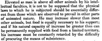 Thomas Robert Malthus (1766-1834) Ο
