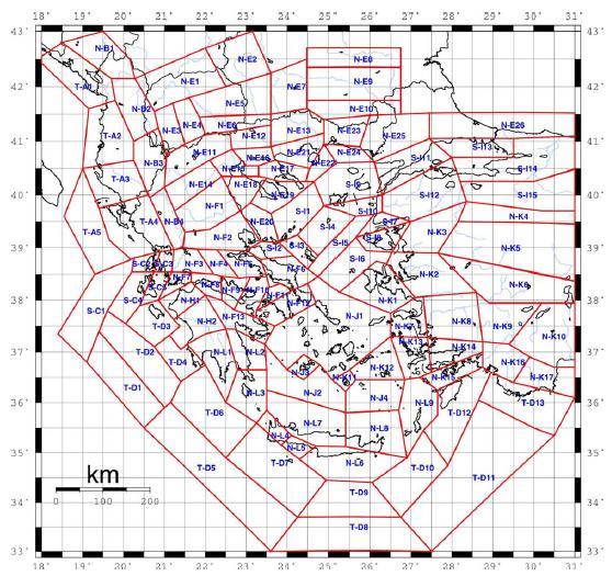 (2010), παρουσιάστηκαν και τα αποτελέσματα μιας άλλης μελέτης της σεισμικής επικινδυνότητας του ελλαδικού χώρου, η οποία πραγματοποιήθηκε στο πλαίσιο διδακτορικής διατριβής (Βαμβακάρης, 2010).