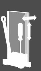 TROLLEYS WITH TROLLEYS TO & FRO -ONLY- WITH TO GLASS & FRO -ONLY- GLASS TILTING ABILITY TILTING ±15 mm ABILITY ±15 mm A A A B A ΧΡΗΣΗ ΦΟΡΕΙΩΝ ΧΡΗΣΗ ΓΙΑ ΦΟΡΕΙΩΝ ΓΙΑ ΡΥΘΜΙΣΗ ΜΠΡΟΣ-ΠΙΣΩ ΡΥΘΜΙΣΗ ΤΟΥ